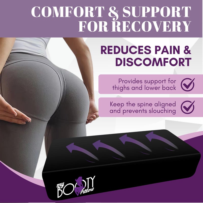 bombshell booty pillow BBL Pillow After Surgery, Lightweight Butt Cushion for Long Sitting Surgery Pillow, Soft Butt Pillows BBL Post Surgerys Supplies, Booty Pillows Recovery Cushion - Image 3